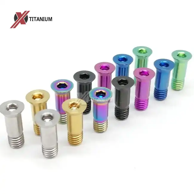 Where to find titanium rear derailleur screws with corrosion resistance